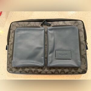 Coach Colorblock Laptop Case